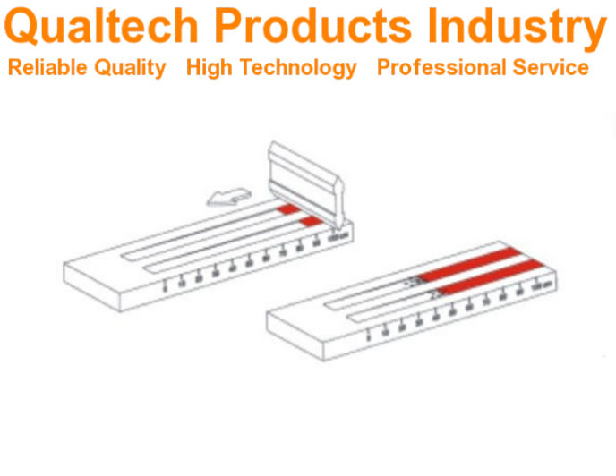 Professional Fineness of Grind Gauge Precision Hegman Gauge